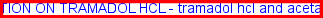 Information on tramadol hcl
